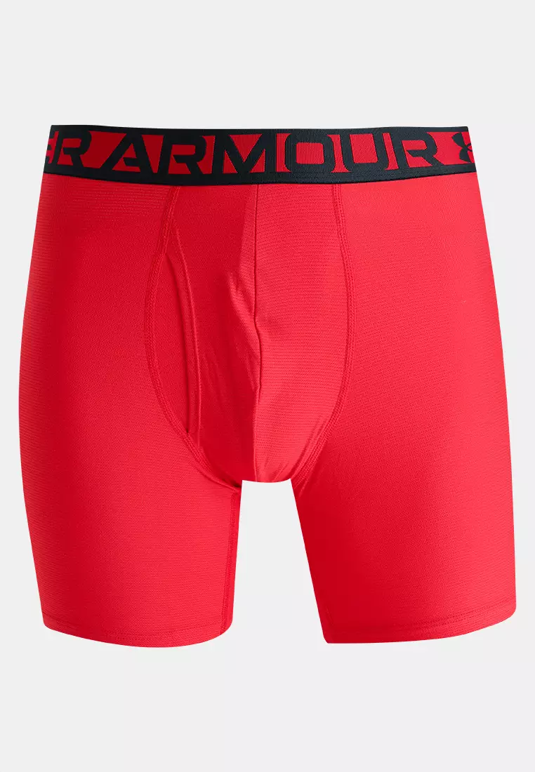 Men's Essential Tech Mesh 6" 2-Pack Boxer Briefs