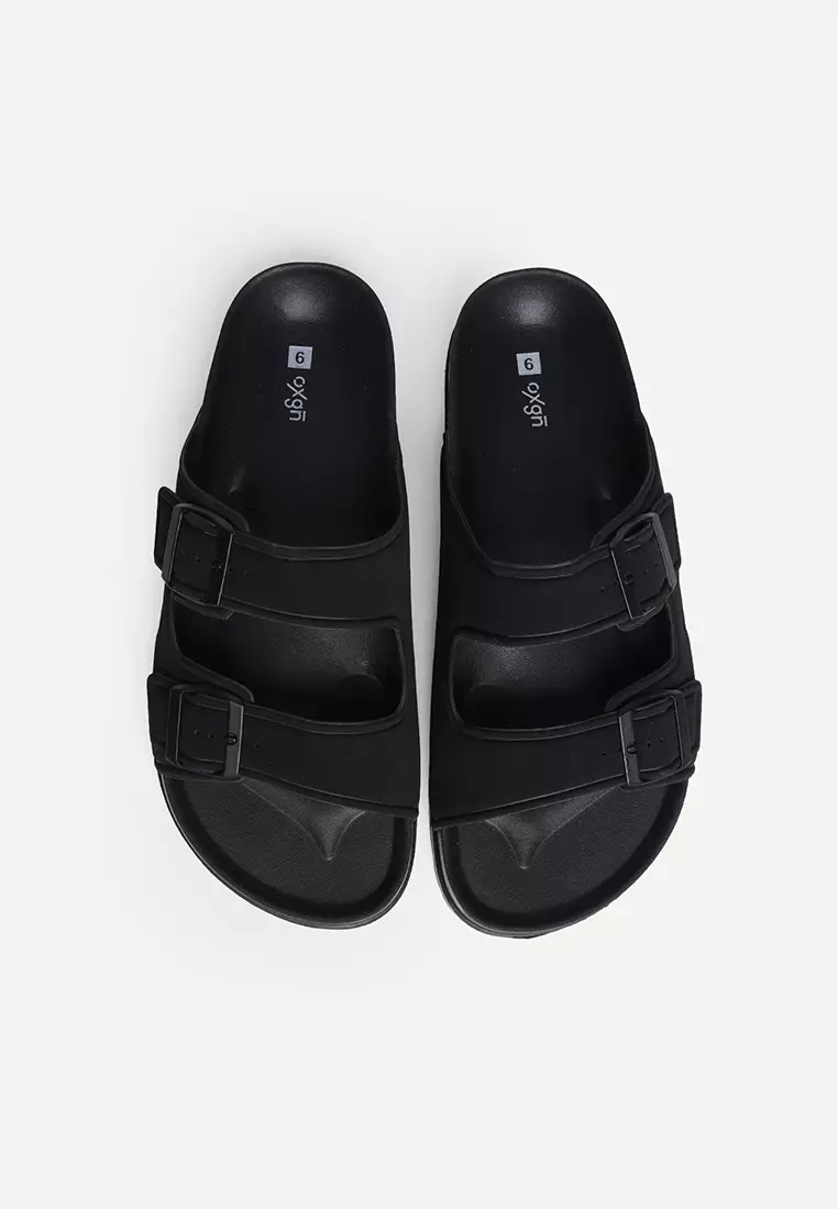 OXGN Men's Coed Double Band Slides
