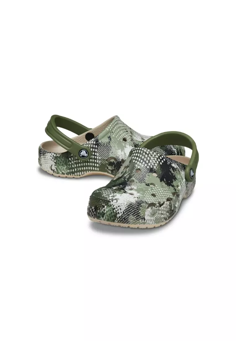 Baya Seasonal Printed Clog In Cobblestone