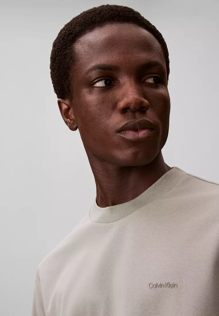 Cooling Pique Crew Neck Tee - Calvin Klein Sport