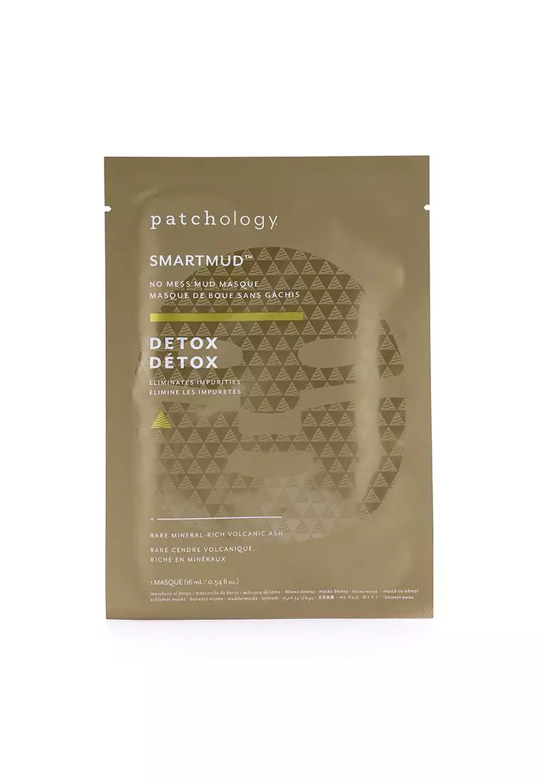 Patchology - Smartmud Detox No Mess Mud Mask 4x16ml/0.54oz
