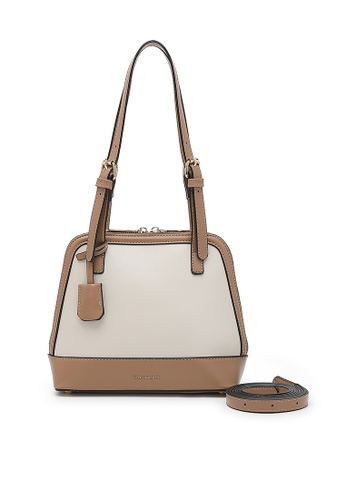 Volkswagen white and brown Women's Shoulder Sling Bag / Crossbody Bag - White 71359ACA8FAF50GS_1