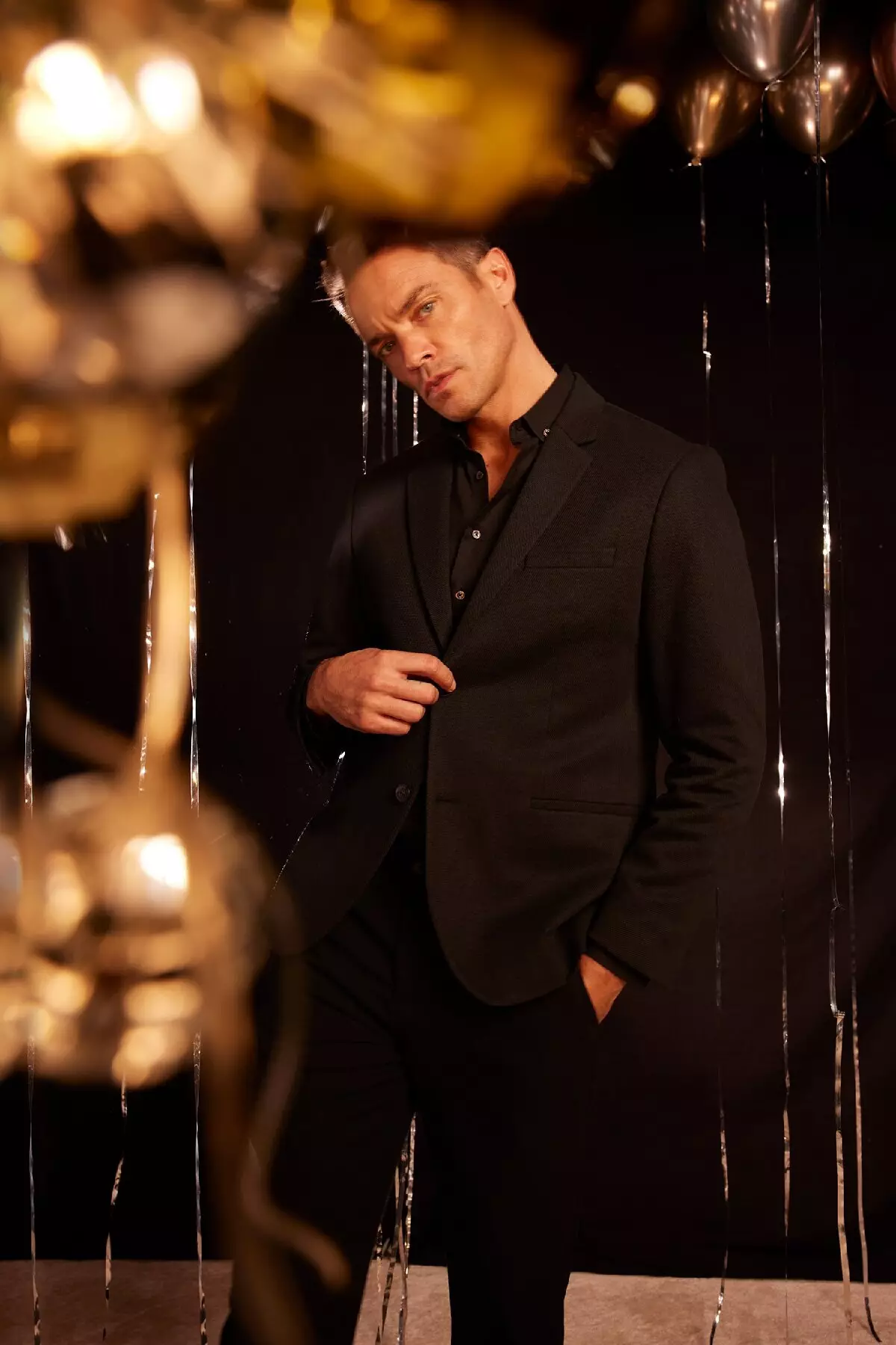 Slim Fit Slim Fit Lined Buttoned Blazer Jacket N0503Az25Sp