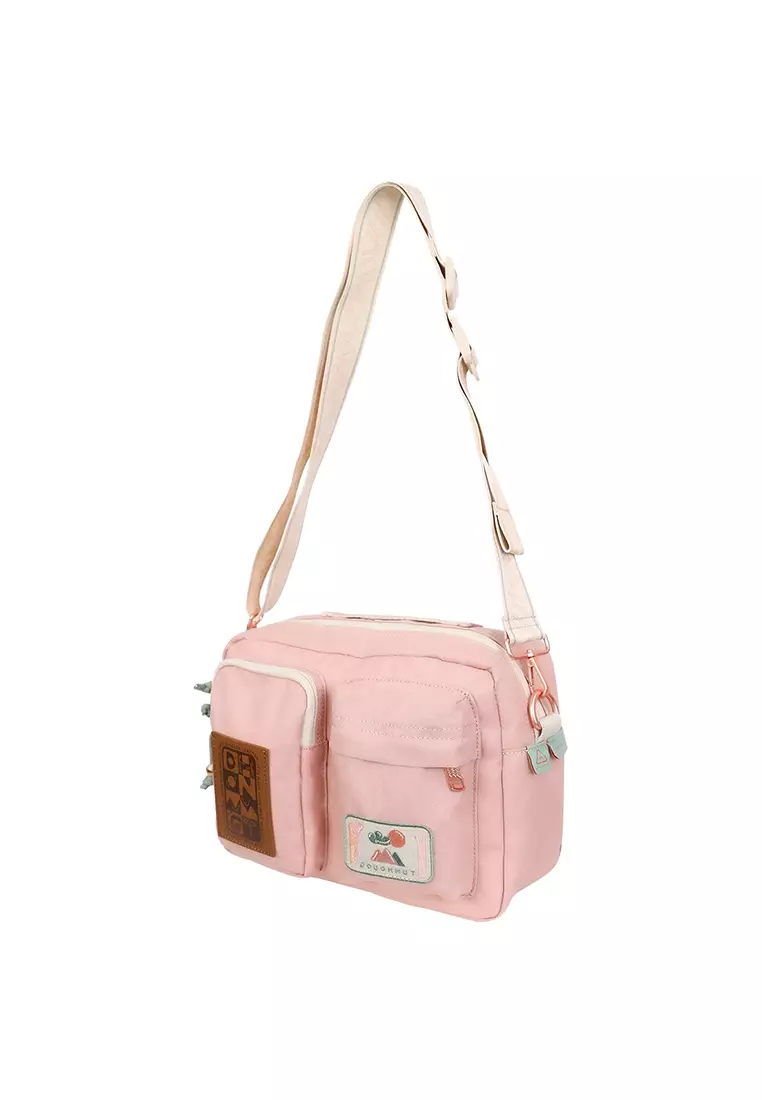 Doughnut Satchel Dreamwalker Series Pink Crossbody Bag