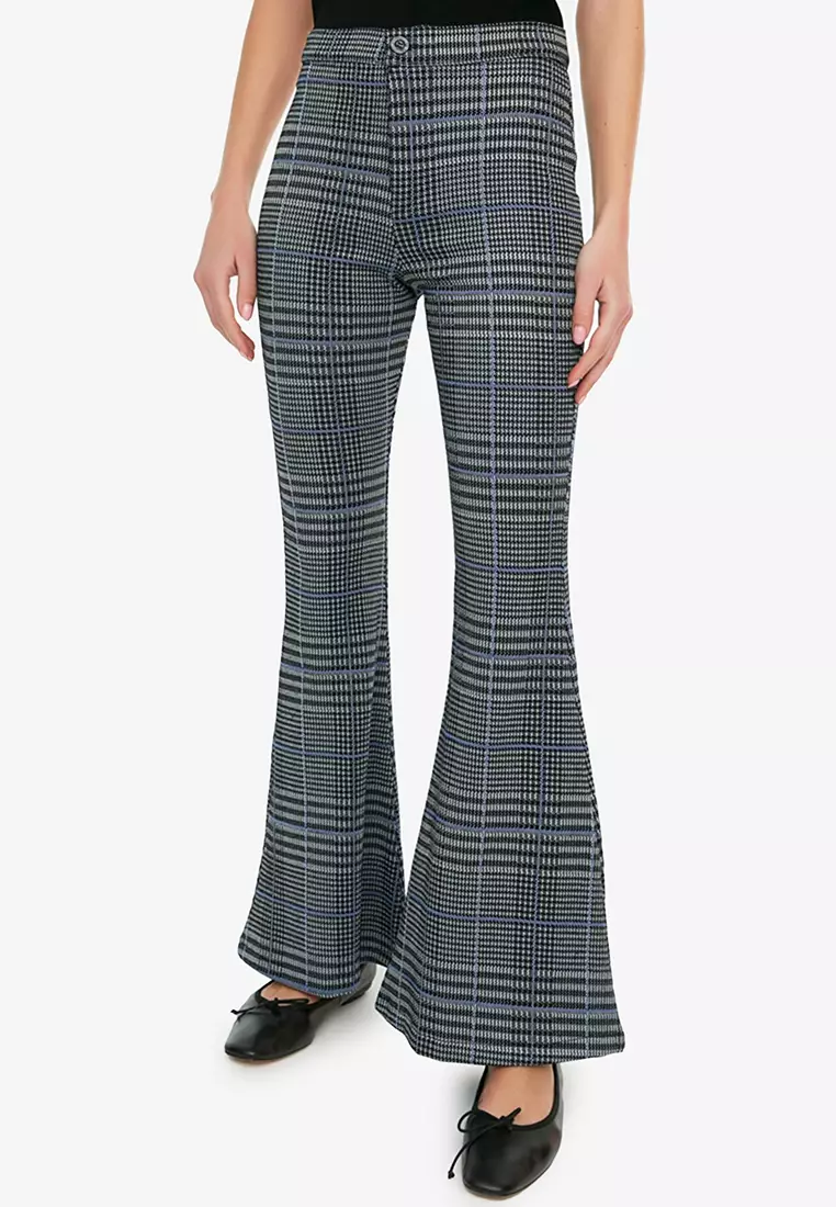 Jual plaid cheap pants