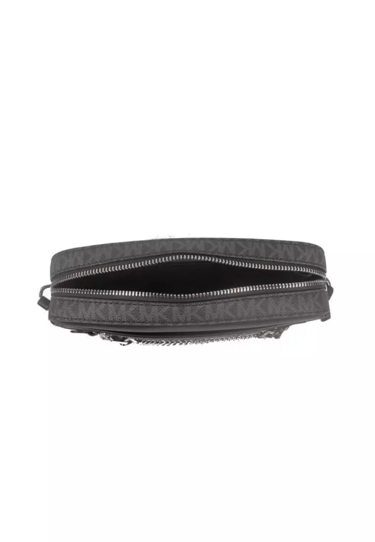 Jet Set Large Logo Crossbody Bag In Black 35S1STTC9B