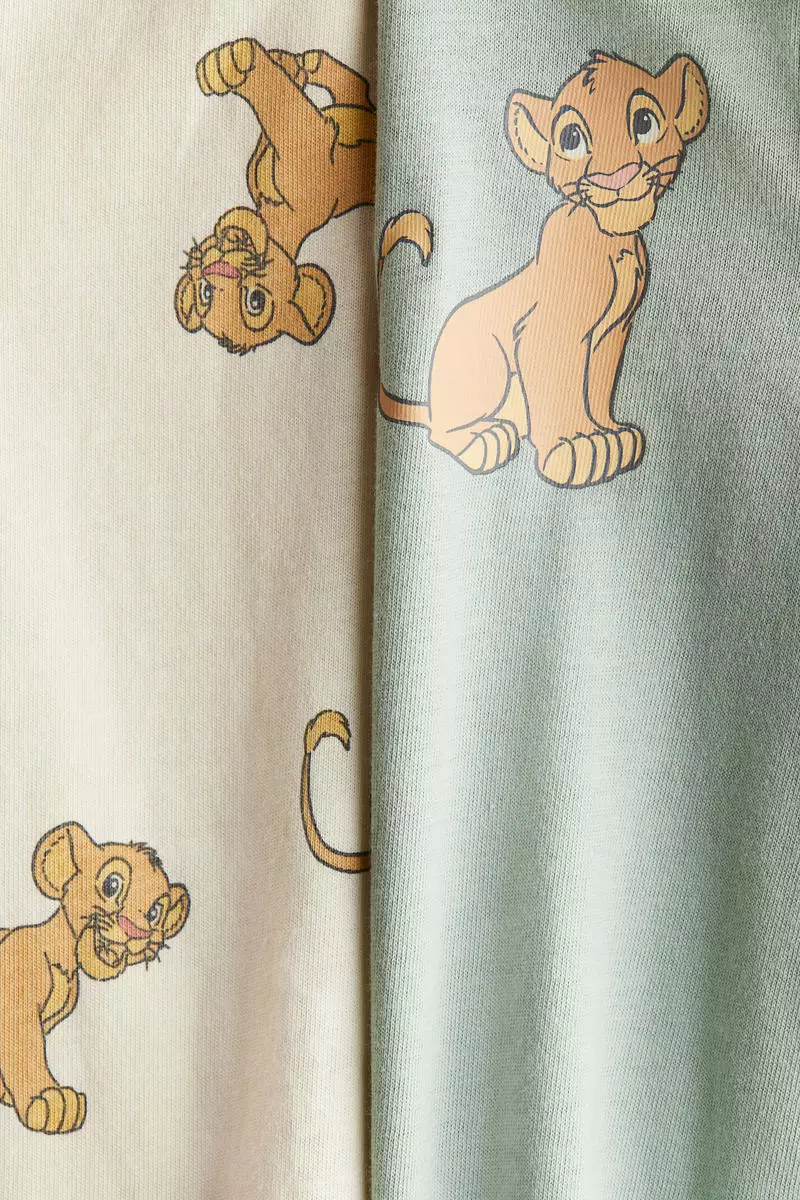 2-pack printed pyjamas