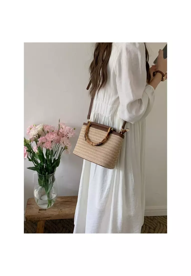Rose Cream Hand Sling crossbody Bag
