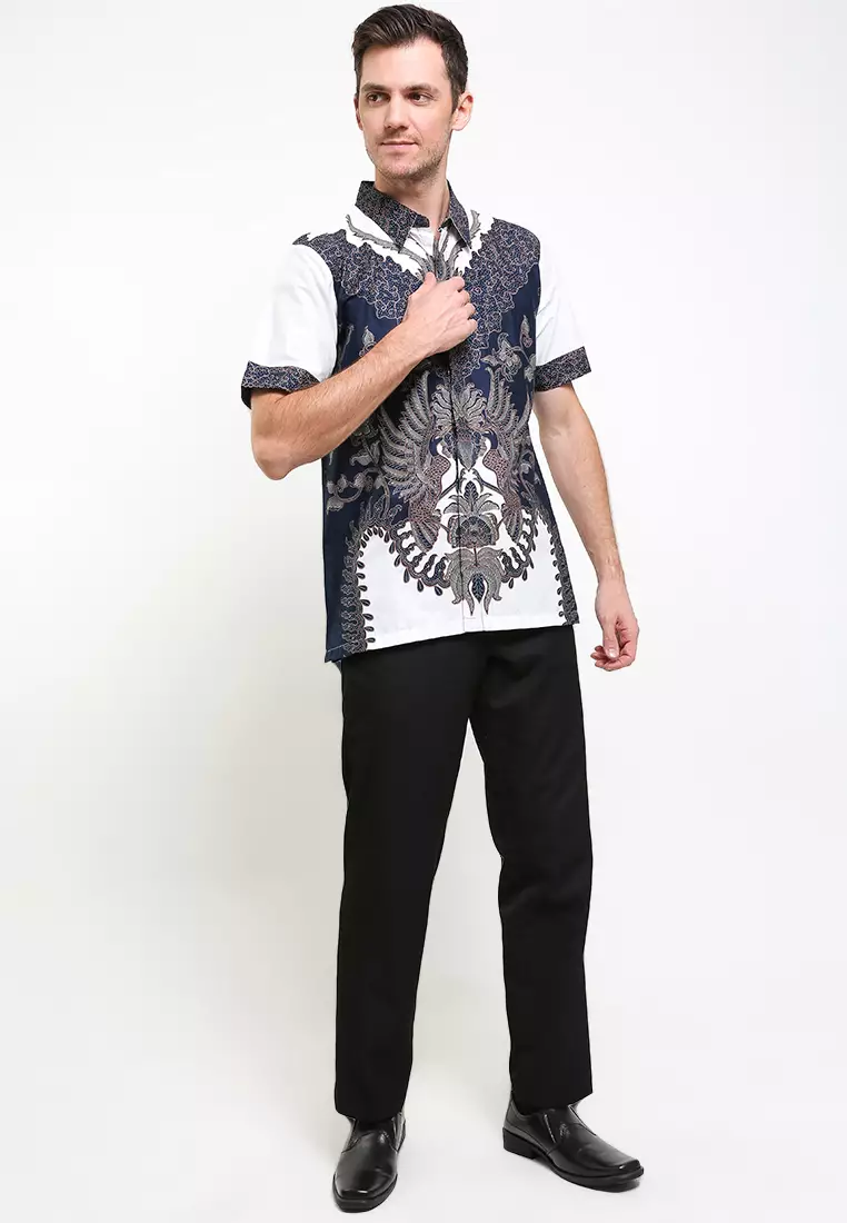 Rafael Shirt Kemeja Batik Katun Lengan Pendek
