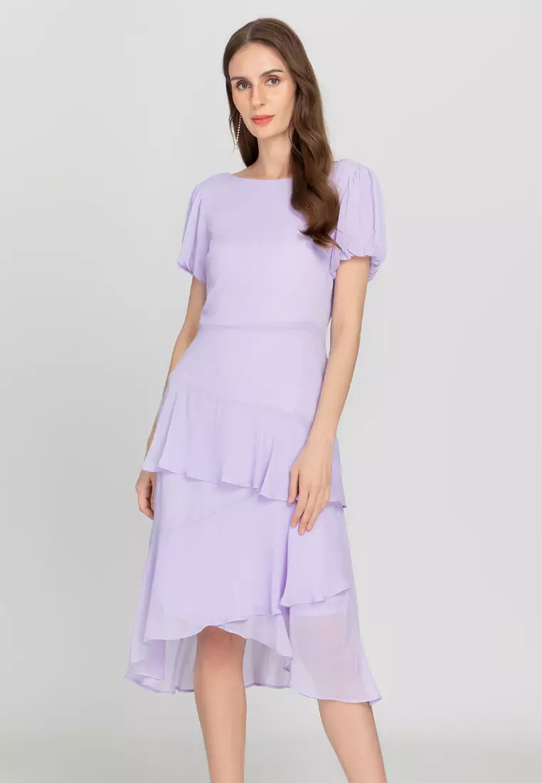 Buy Paperdolls Gabbie Tiered Dress 2024 Online ZALORA Philippines