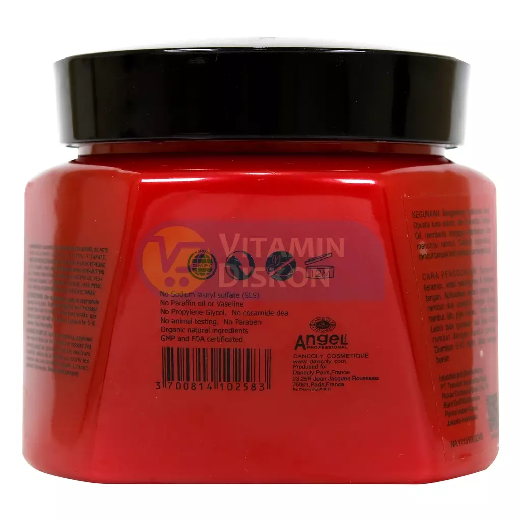 DANCOLY ARGAN REPAIR HAIRMASK 550 GR