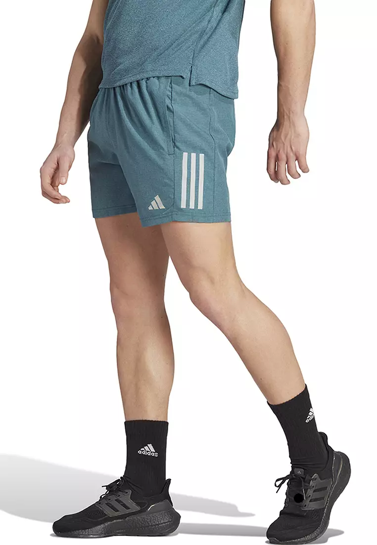 own the run heather shorts