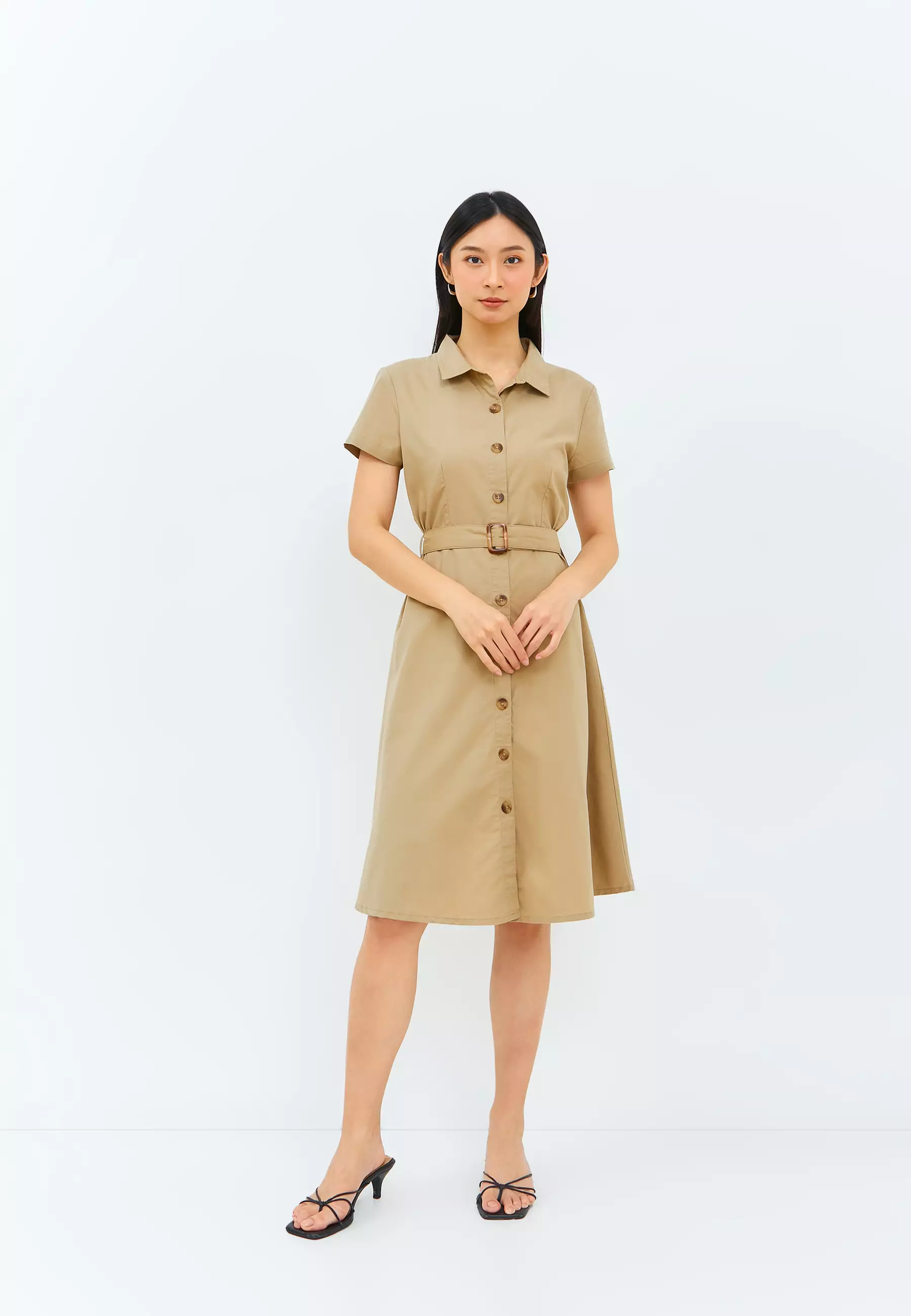 Esther Khaky Dress (G.43115)