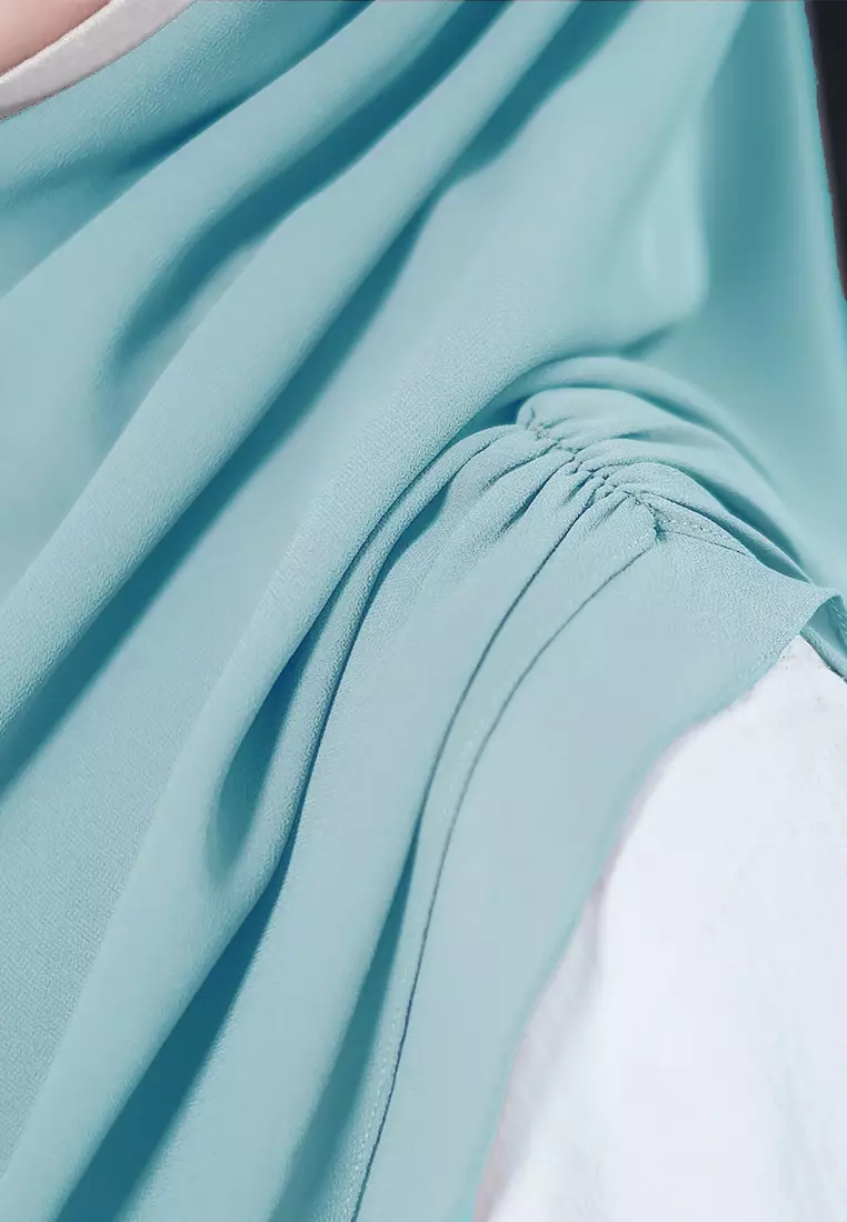 HIJAB INSTAN IRISH - DEEP MINT