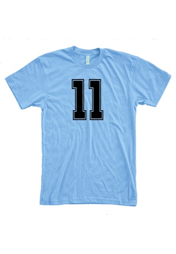 MRL Prints blue Number Shirt 11 T-Shirt Customized Jersey F2D7AAA7A67B64GS_1