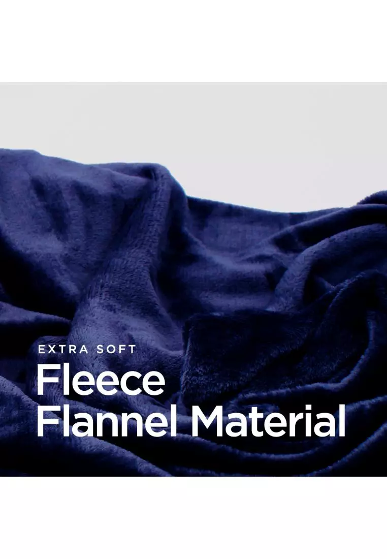 Buy (Blanket 4 Size Options) Extra Soft Fleece Flannel