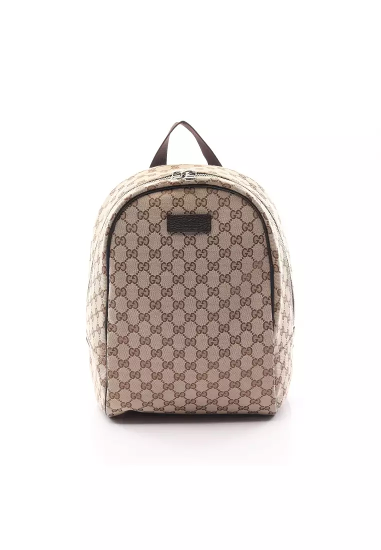 Gucci Pre loved Gucci GG canvas Backpack rucksack canvas