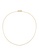 Elli Jewelry gold Necklace Platedlet Circle Coin Boho Minimal Basic 375 Yellow Gold 45303AC8698FE0GS_3