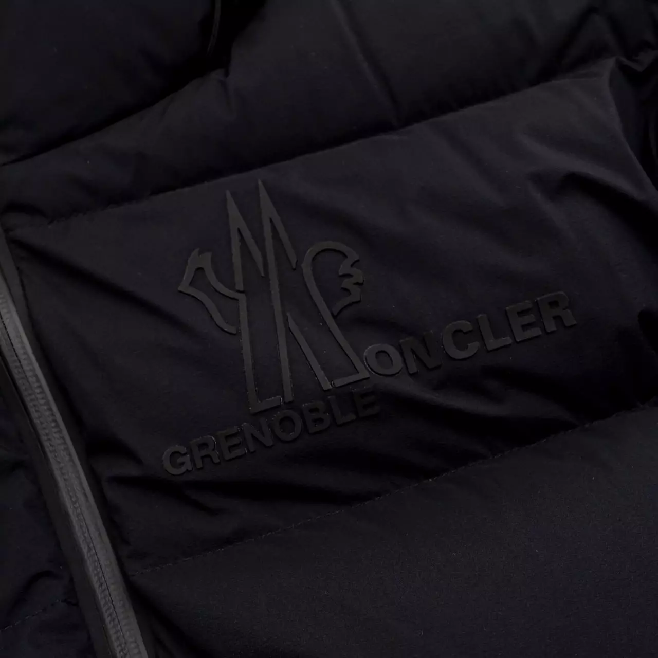 Isorno Nylon Down Jacket Black