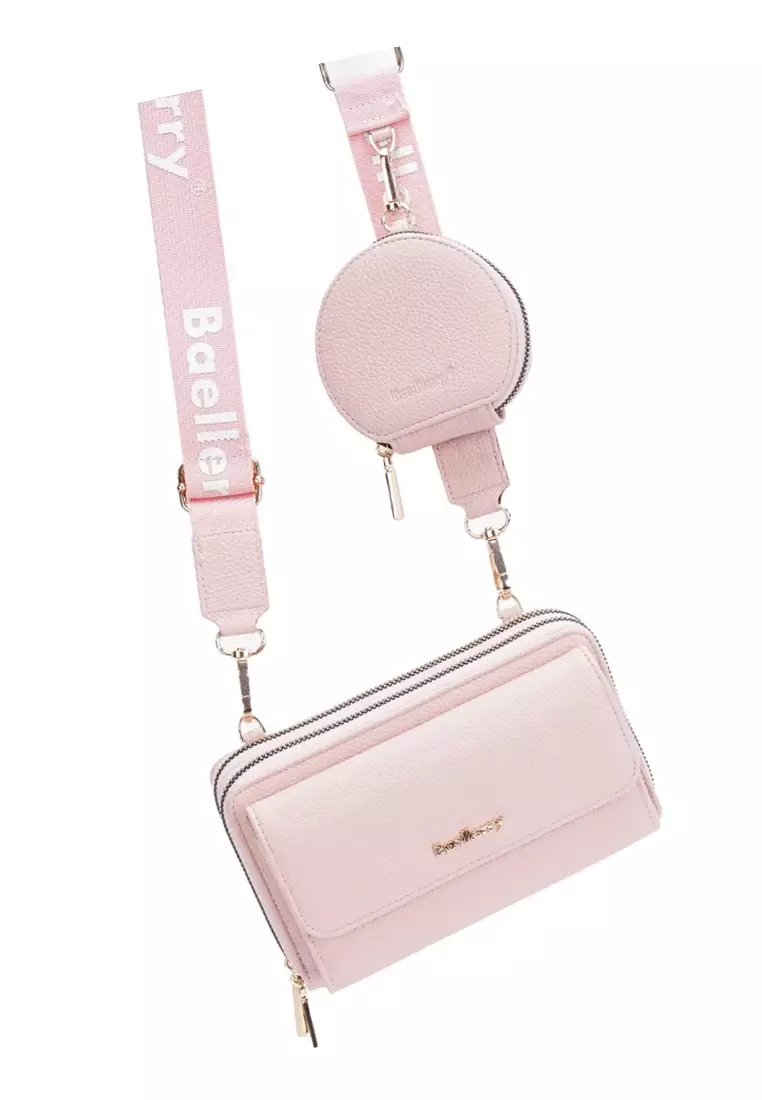 Tas Selempang Wanita Model Dompet Panjang PU Leather Quality Premium ORIGINAL