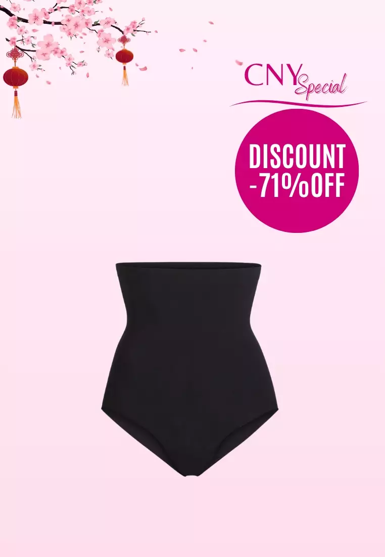 Kiss & Tell Premium Daelyn High-Waisted Girdle Panties in Black Compression  Shapewear 2024, Buy Kiss & Tell Online