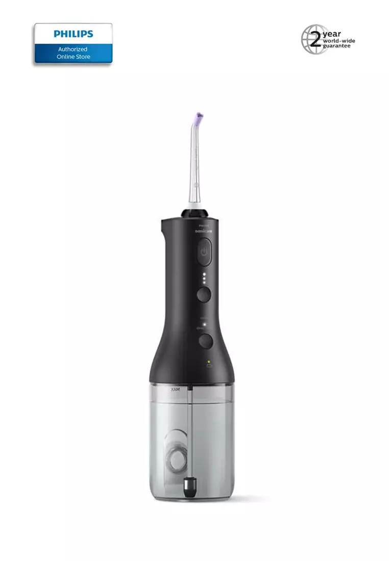 Buy Philips Philips Sonicare Cordless Power Flosser 3000 Oral Irrigator Black HX3806/33 2024