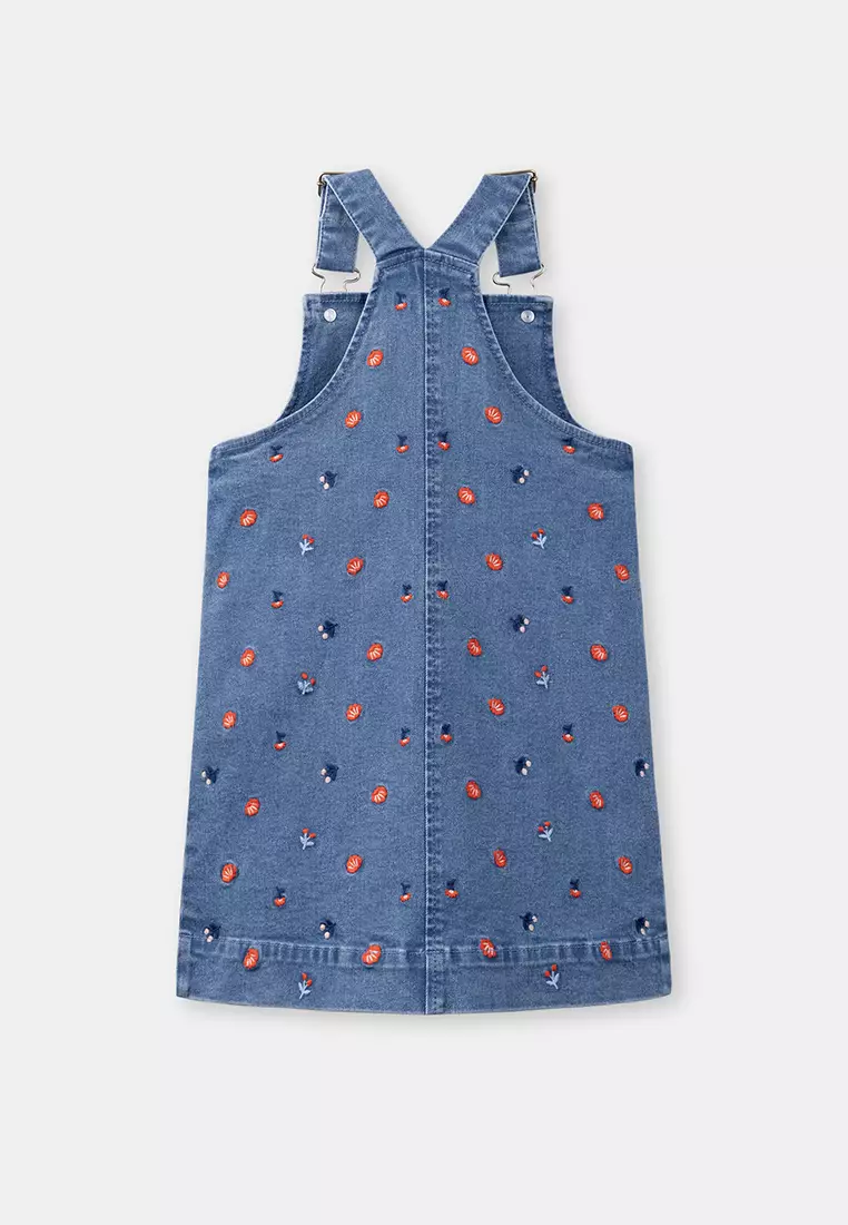 Denim Overall Dress