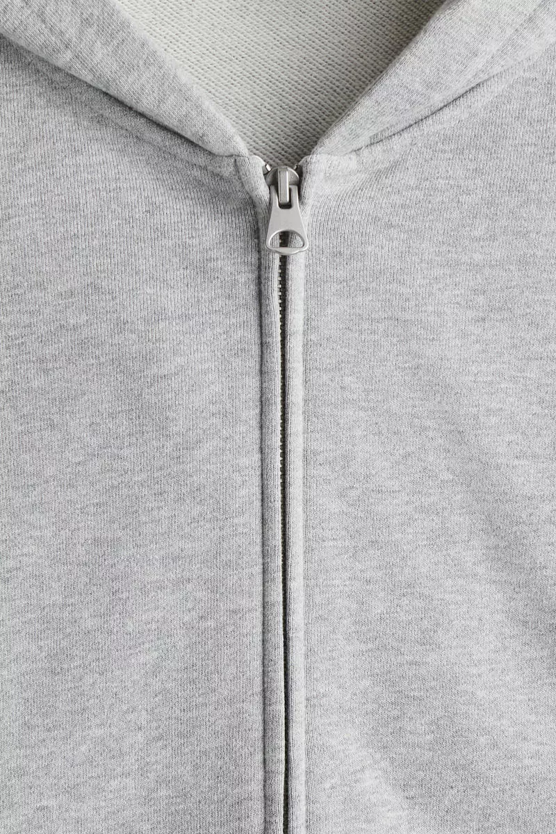 Oversized Fit Zip-through hoodie