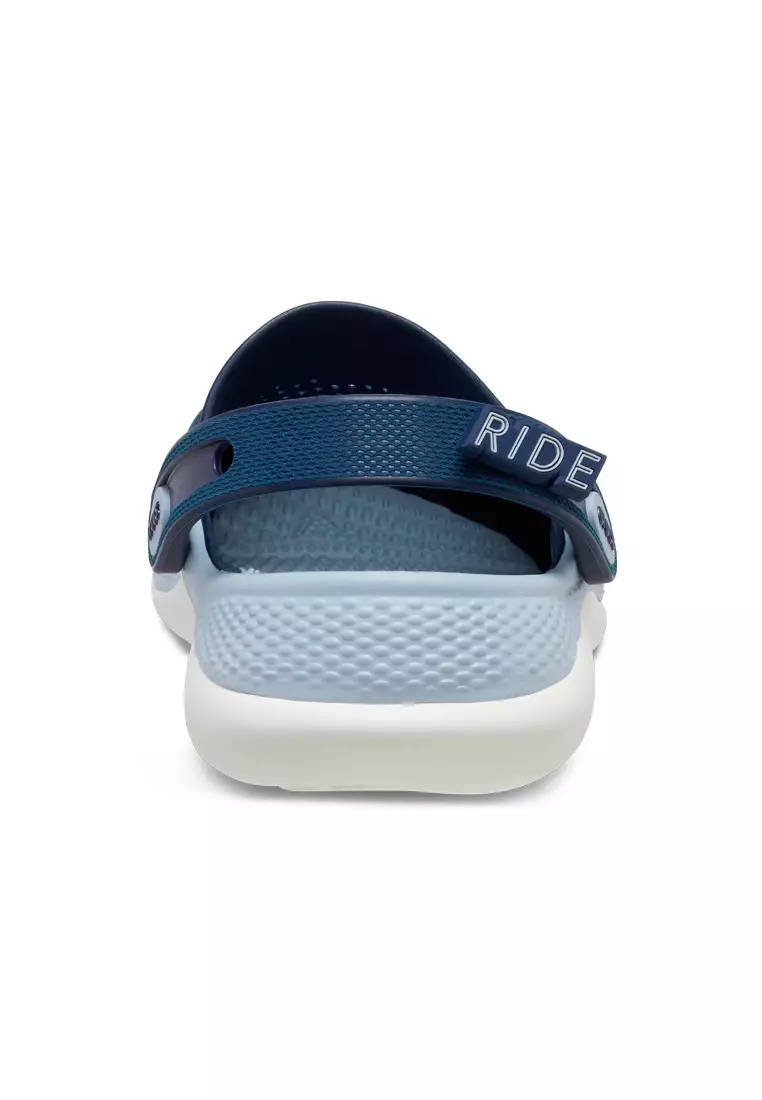 literide crocs blue