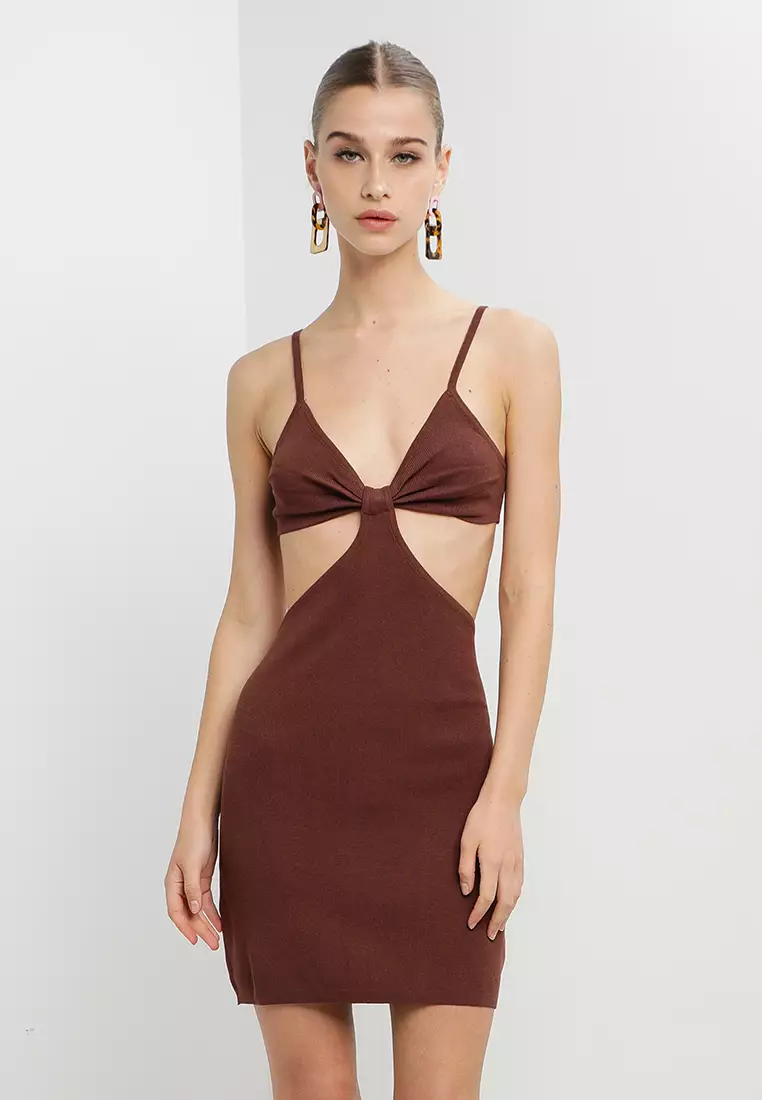 Peppermayo Iman Knit Mini Dress