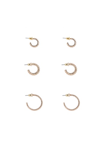 ALDO gold Ocoelin Pierced Earrings 8D4A4AC1548876GS_1