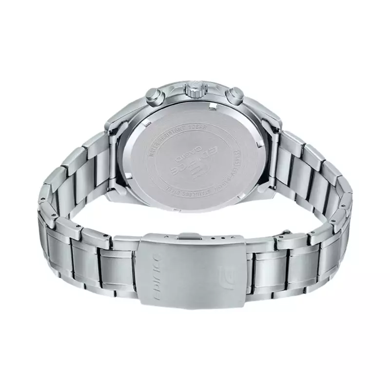 Jam Tangan Pria Casio Edifice EFV-610D-3CVUDF Chronograph Men Green Dial Stainless Steel Band