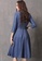 Twenty Eight Shoes blue VANSA Fashion Lace Belt Denim Dress VCW-Bd82086 0E647AAE2E9D00GS_3