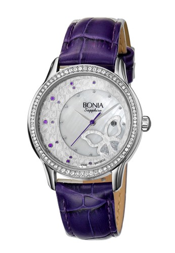 Bonia - B10032-2309S - Jam Tangan Wanita - Purple
