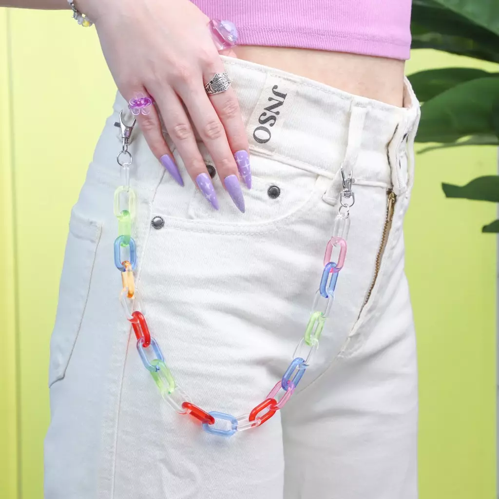 Rantai Celana Jeans Chain Ring Belt