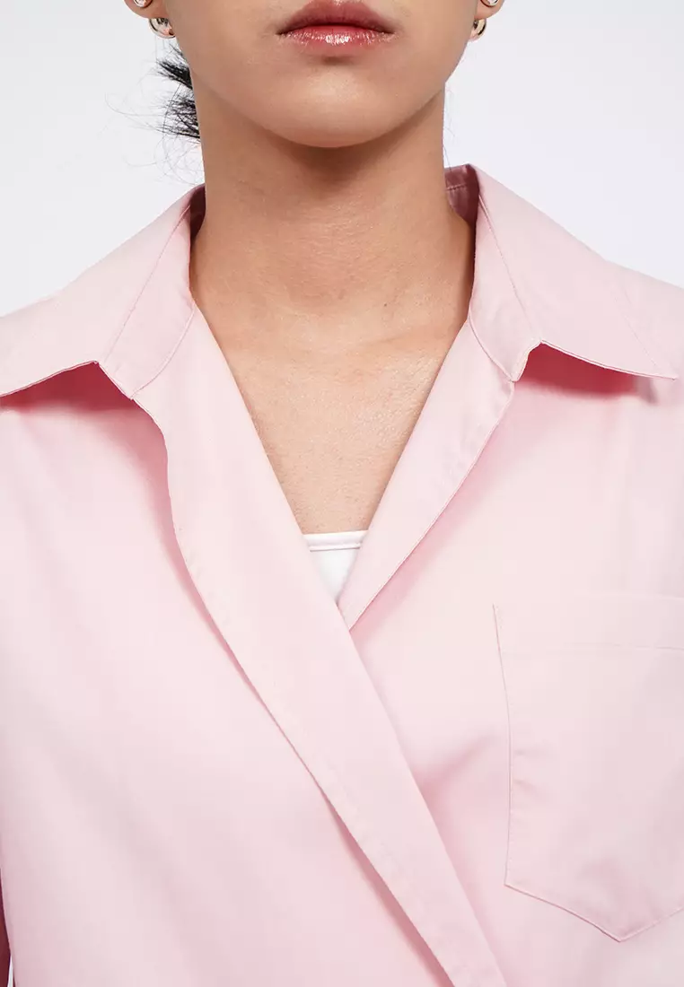 Double Breasted Long Sleeve Shirt