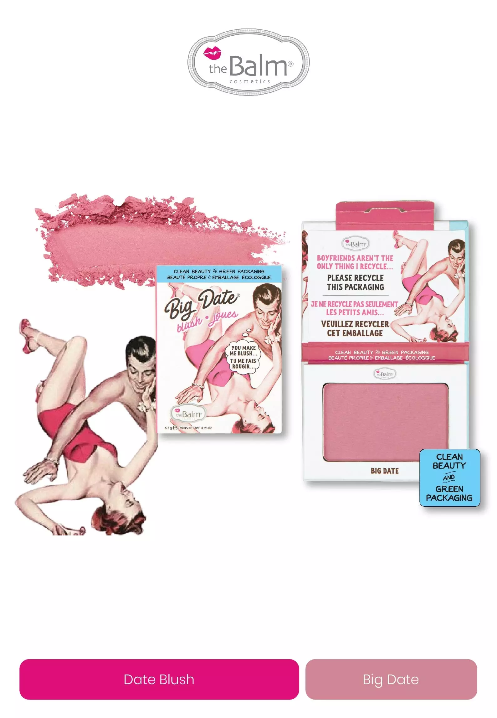 theBalm Date Blush - Big Date