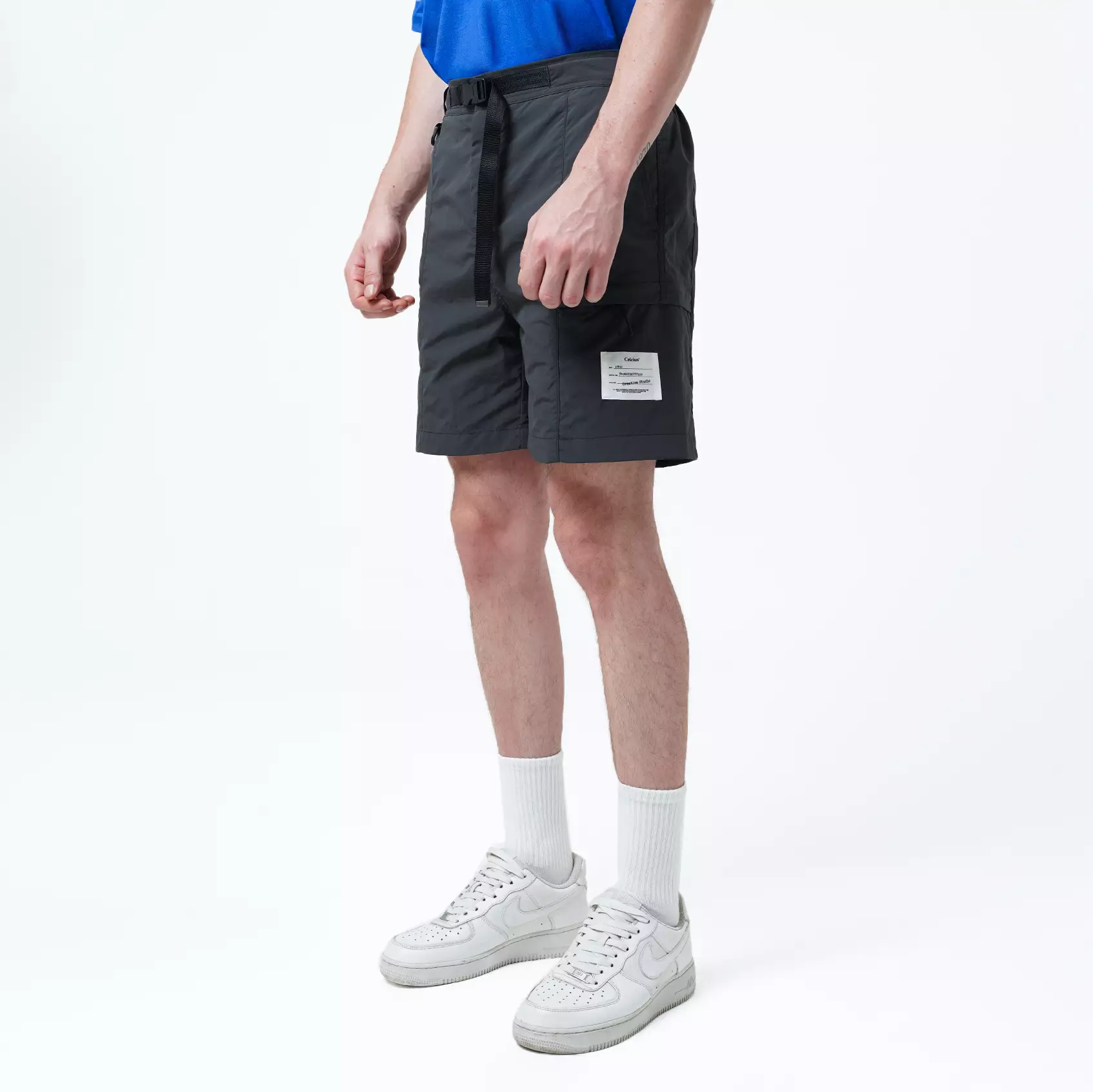 CELCIUS Celana Pendek Cargo LIN001581C Grey