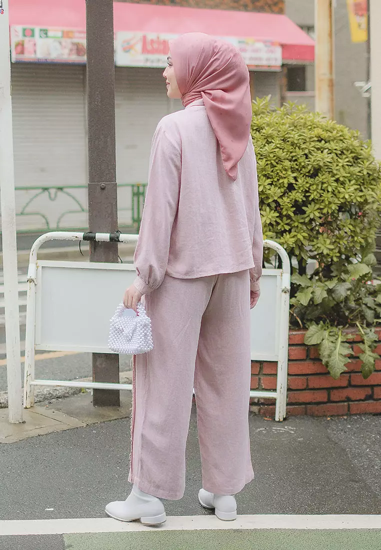 Tale Linen Set Peachy