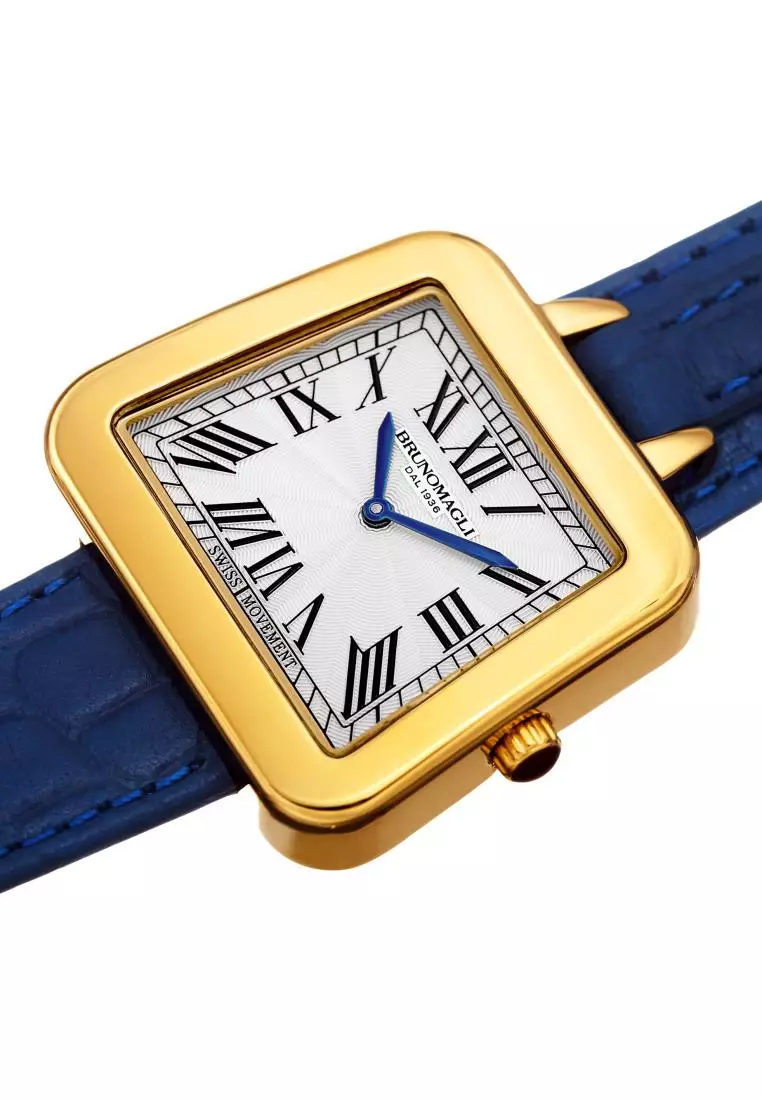 Jam Tangan Wanita Analog Bruno Magli Emma 17.171141.GB Blue