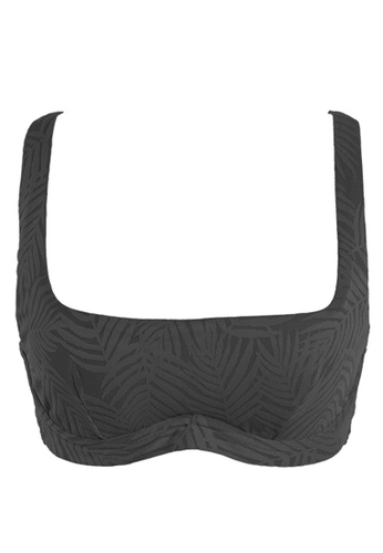 Sunseeker black Minimal Cool D Cup Bikini Top E5476US6A6E238GS_1