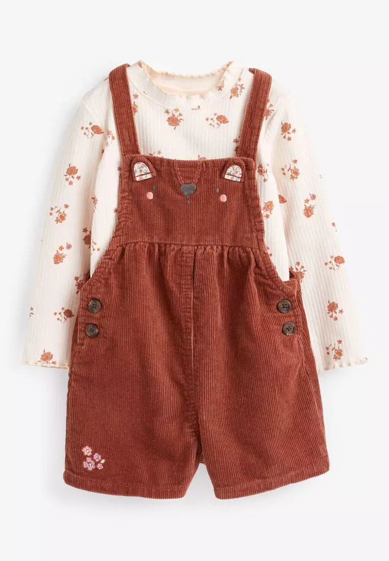 Next girls best sale dungaree dress