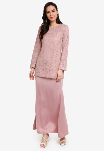 Buy Butik Sireh Pinang Baju Kurung Moden Iris Online Zalora Malaysia