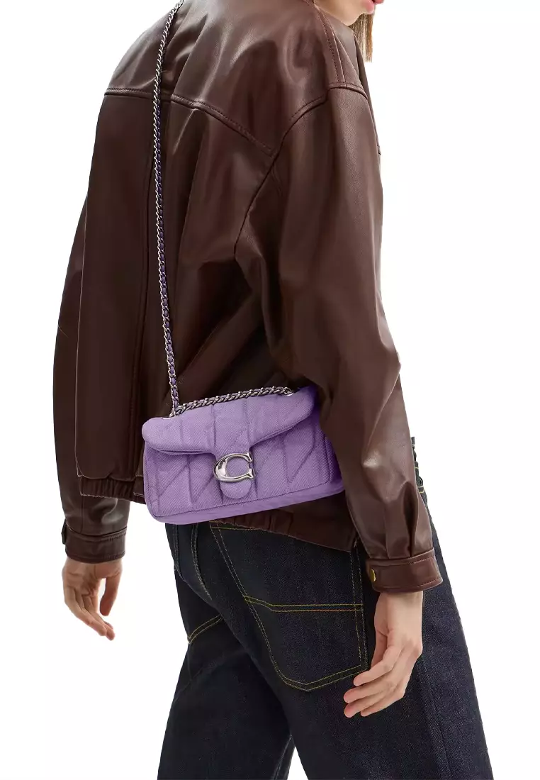 Buy Coach Women's Tabby Shoulder Bag 20 With Quilting in Purple CBG33 ...