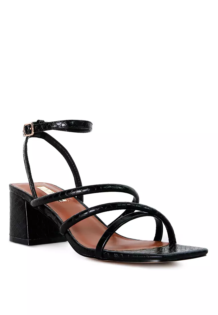 Casual block new arrivals heel sandals