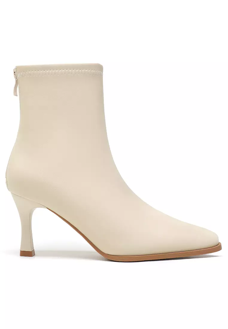Discount on Twenty Eight Shoes  shoes - SKU: 7cm Synthetic Leather Ankle Boots By3370-1