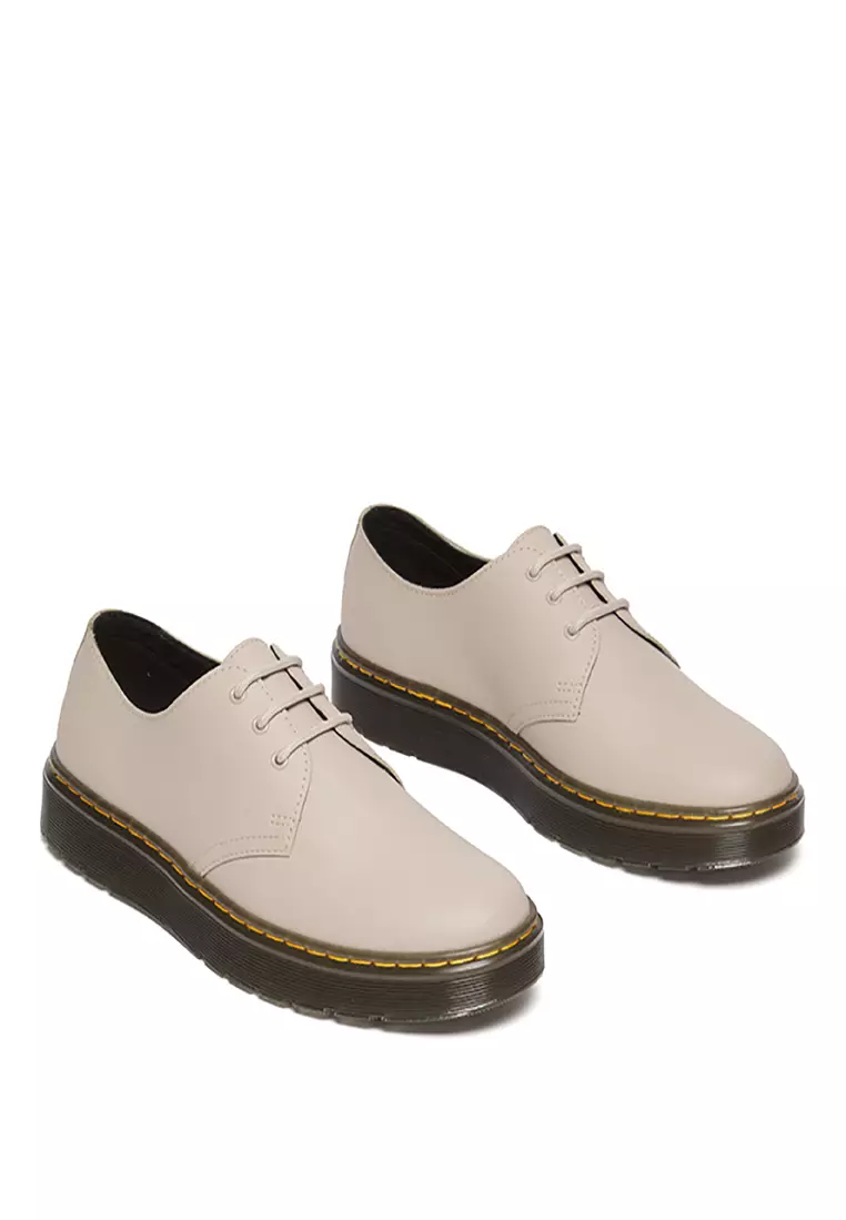 Zavala Low Cut Vintage Taupe Leather Oxford Shoes - Women