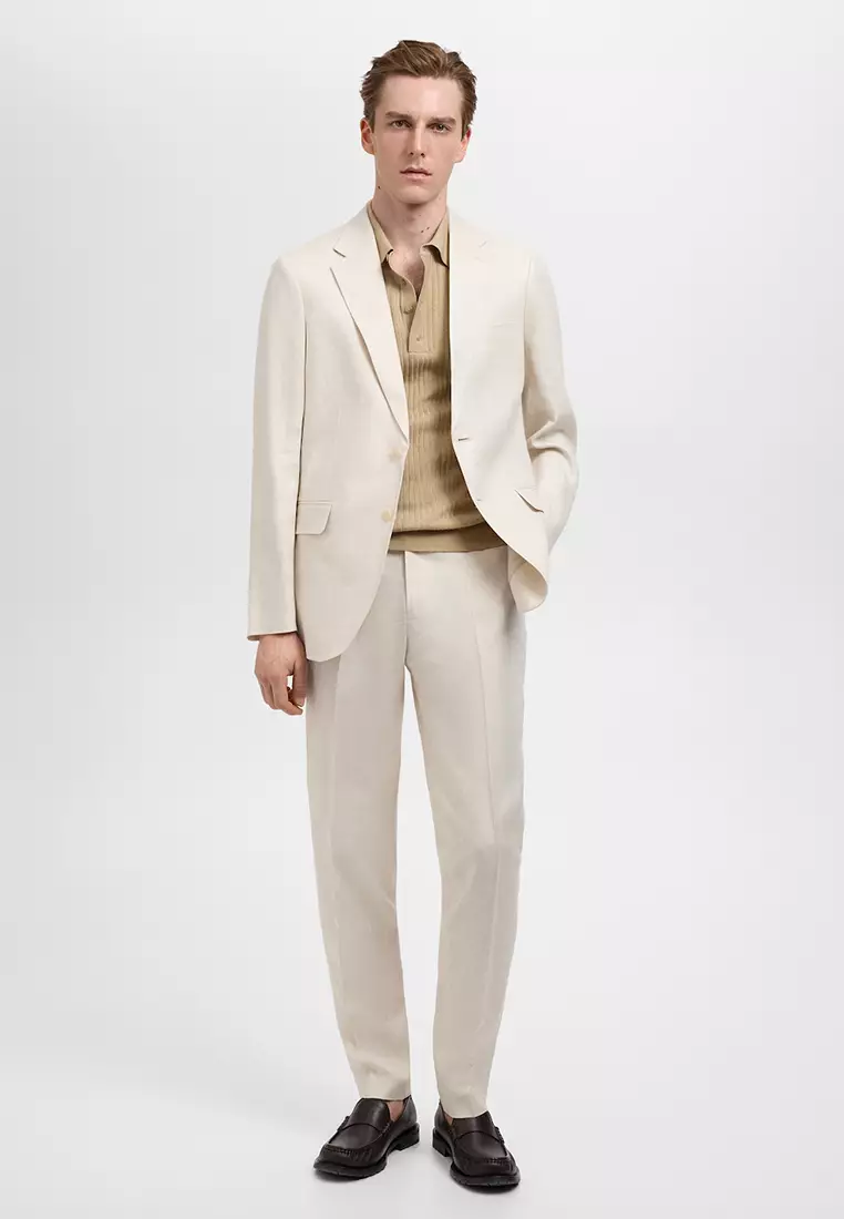 Slim Fit Suit Pants