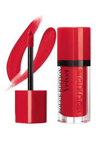 Buy Bourjois Rouge Edition Velvet Lipstick 18 It S Redding Men Exp Aug 2020 Onwards Online On Zalora Singapore