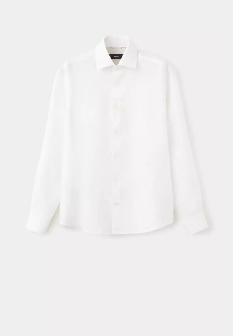 100% Linen Slim-Fit Shirt